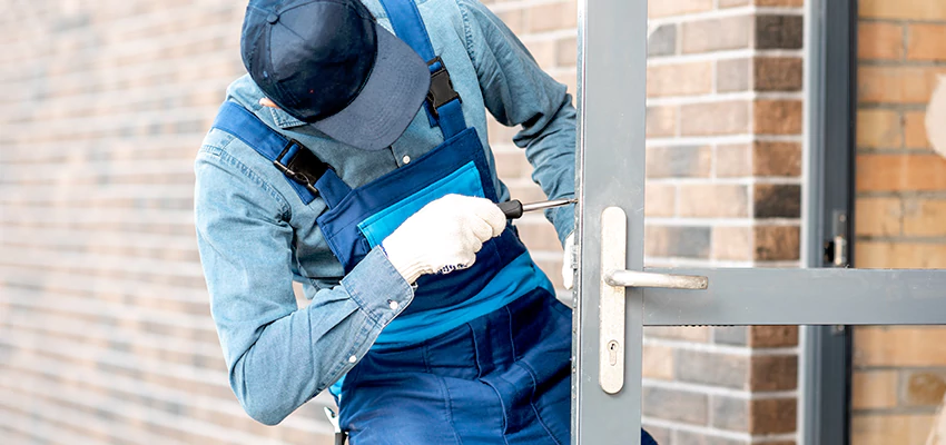 Pivot Storefront Door Locks Installation in San Bruno, California