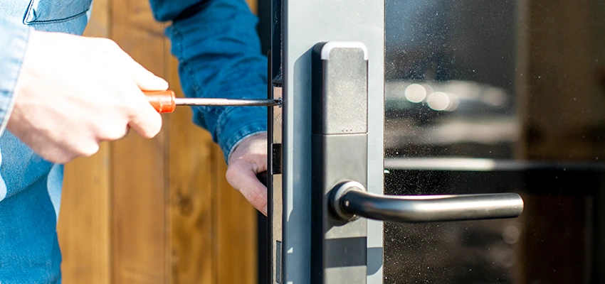 Aluminium Door Lock Replacement in San Bruno, California