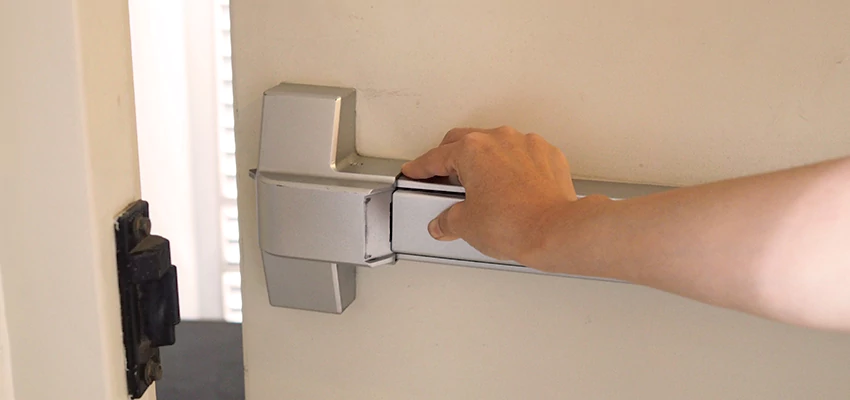 Roller Gate Panic Bar Installation in San Bruno, California